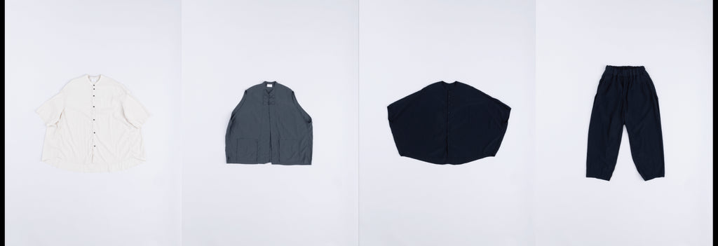 NO CONTROL AIR 25ss | ヴィスコース&ナイロン・ライトポプリンが入荷しました